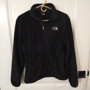Woman's The North Face Black Furry Jacket
